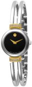 Movado Diamond Bezel Stainless Steel Ladies Watch 0606240