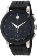 Movado Museum Chronograph Rubber Mens Watch 0606545