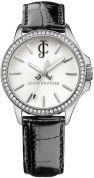 Juicy Couture Jetsetter Black Leather Ladies Watch 1900972