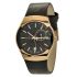 Skagen GMT Dual-Time Leather Mens Watch 983XLRLDB