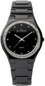 Skagen Black Ceramic Crystal Ladies Watch 813LXBC