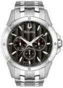 Bulova Stainless Steel Mens Watch 96C107