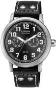 Citizen Eco-Drive Avion Leather Mens Watch AO9030-21E