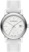 Burberry Check Stamped Leather Ladies Watch BU9128