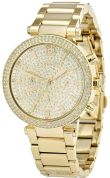 Michael Kors Parker Gold-Tone Chronograph Ladies Watch MK5856