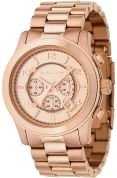Michael Kors Rose Gold Plated Stainless Steel Mens Watch MK8096