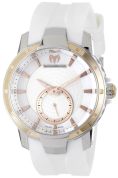TechnoMarine Ladies UF6 White Leather Watch 609019
